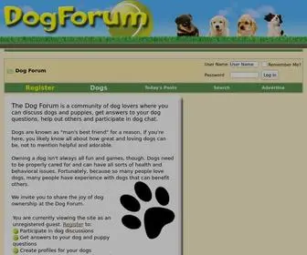 Dogforum.com(Dog Forum) Screenshot