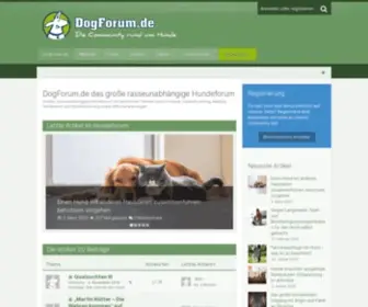 Dogforum.de(Hundeernährung) Screenshot