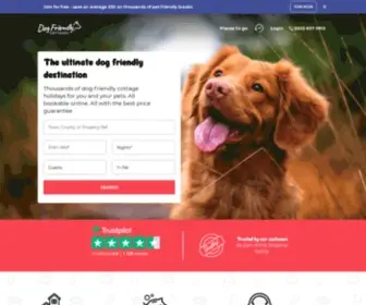 Dogfriendlycottages.co.uk(Dog Friendly Cottages) Screenshot