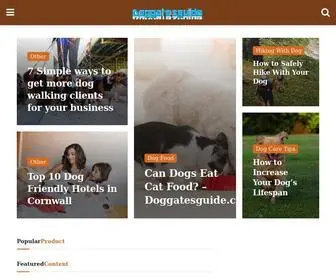 Doggatesguide.com(Why you should think about a mix breed dog) Screenshot