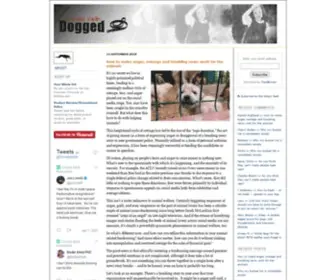 Doggedblog.com(Dogged Blog) Screenshot