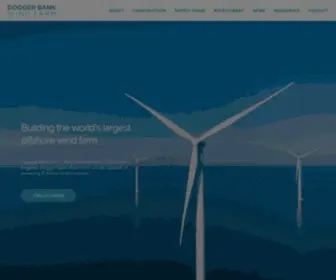 Doggerbank.com(The World’s Largest Offshore Wind Farm) Screenshot