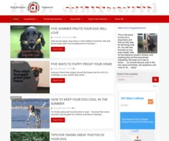 Doggiedemeanor.com(Doggie Demeanor) Screenshot