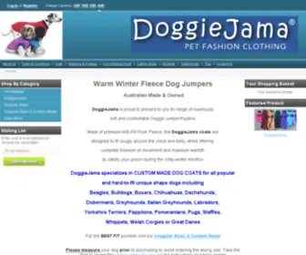 Doggiejama.com(Warm Winter Dog Jumpers) Screenshot