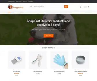 Doggiepuff.com(Shop Fast Delivery products and receive in 4 days) Screenshot