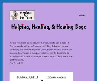 Doggierefuge.org(Helping, Healing, and Homing Dogs) Screenshot