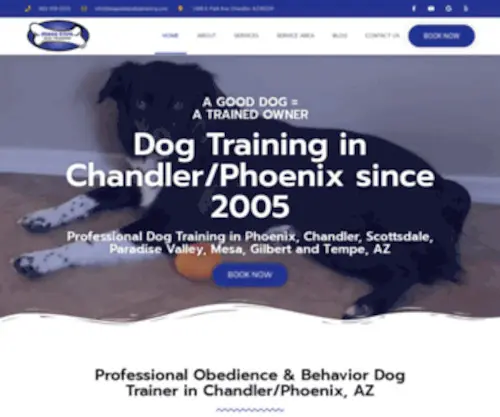 Doggiestepsdogtraining.com(Doggie Steps Dog Training) Screenshot