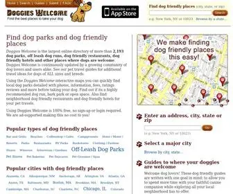 Doggieswelcome.com(Doggies Welcome) Screenshot