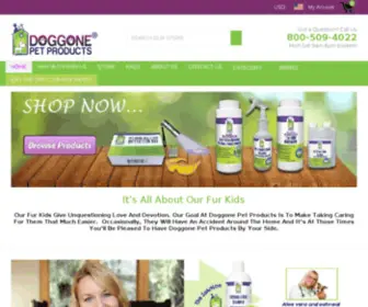 Doggonepetproducts.com(Create an Ecommerce Website and Sell Online) Screenshot