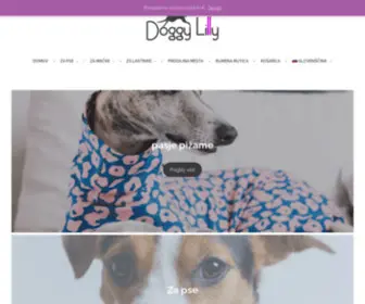 Doggylilly.si(DOGGY LILLY) Screenshot