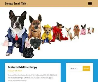 Doggysmalltalk.com(Doggy Small Talk) Screenshot