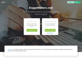 Doggywalkers.com(Make an Offer if you want to buy this domain. Your purchase) Screenshot