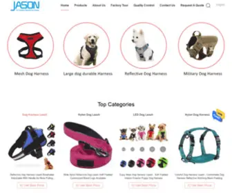 Dogharnessleash.com(Quality Dog Harness Leash & Nylon Dog Leash factory from China) Screenshot