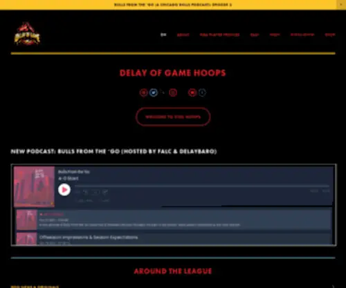 Doghoops.com(Delay of Game Hoops) Screenshot