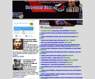 Doghouseboxing.com(Doghouse Boxing News) Screenshot