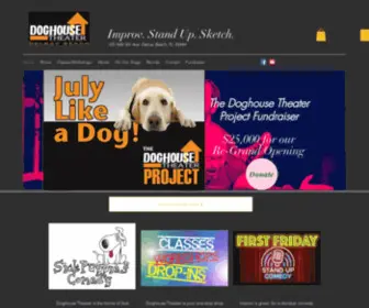 Doghousetheater.com(Doghouse Theater) Screenshot