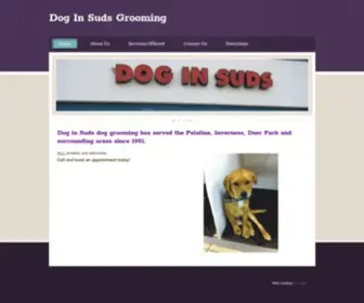 Doginsudsgrooming.com(Dog In Suds Grooming) Screenshot