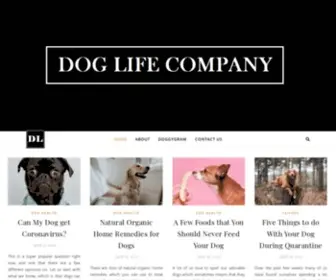 Doglifeco.com(Dog Life Company) Screenshot