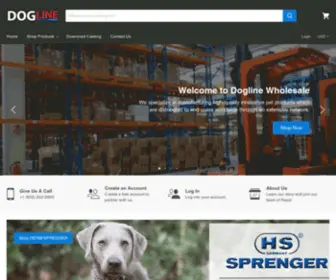 Doglinewholesale.com(Dogline Wholesale) Screenshot