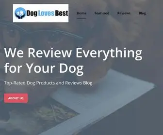 Doglovesbest.com(Tips, Tricks & Dog Product Reviews For Canine Lovers) Screenshot