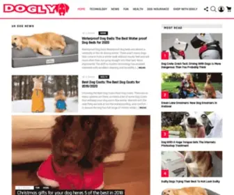 Dogly.co.uk(UK Dog News) Screenshot