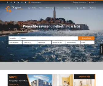 Dogma-Istra.com(Dogma Istra nekretnine) Screenshot
