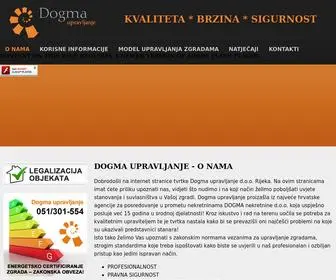 Dogma-Upravljanje.com(Dogma upravljanje) Screenshot