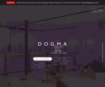 Dogmanyc.com(A space for dogs) Screenshot