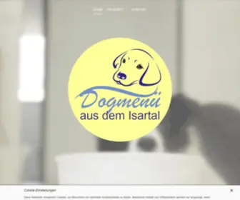 Dogmenue.de(Dogmenü aus dem Isartal) Screenshot