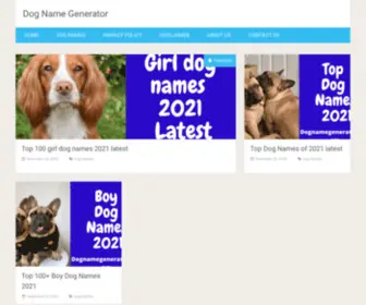 Dognamegenerator.xyz(Namecheap Parking Page) Screenshot