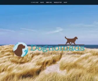 Dognomads.de(Willkommen bei Dognomads) Screenshot