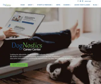 Dognosticseducation.com(DogNostics Career Center) Screenshot