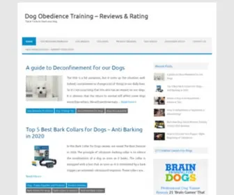 Dogobediencenet.com(Dog Obedience Training) Screenshot