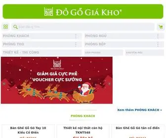 Dogogiakho.com(Nội Thất Đồ Gỗ Giá Tại Kho) Screenshot