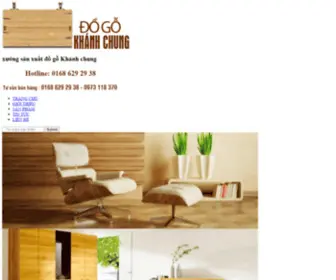 Dogokhanhchung.com(Đồ Gỗ Khánh Chung) Screenshot