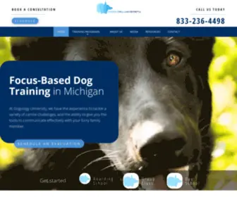 Dogologyuniversity.com(Dogology University) Screenshot