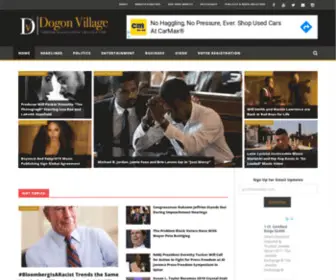 Dogonvillage.com(Dogon Village connecting the Black Diaspora) Screenshot