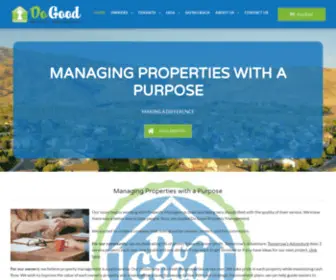 Dogoodpm.com(Work with Responsible Property Management Professionals in Boise) Screenshot