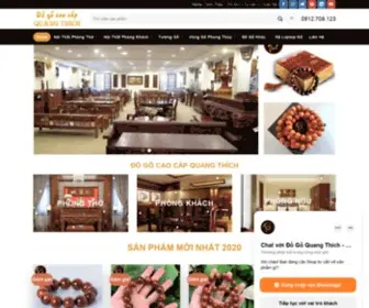 Dogoquangthich.com(Cửa Hàng Đồ Gỗ Nội Thất Cao Cấp Số 1 Quảng Ninh) Screenshot