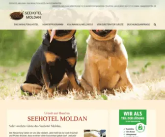 Dogotel.de(Wellness-Urlaub mit Hund in Bayern) Screenshot