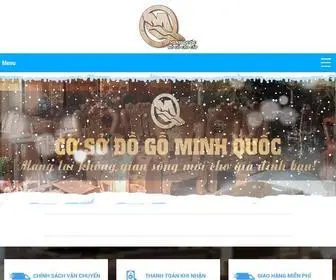 Dogotunhiengiare.com(Đồ Gỗ Minh Quốc) Screenshot