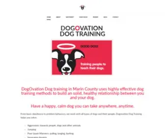 Dogovation.com(Dogovation Dog Training in Marin) Screenshot