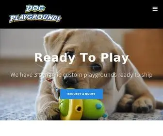 Dogparkplayground.com(Dog Park Playgrounds) Screenshot