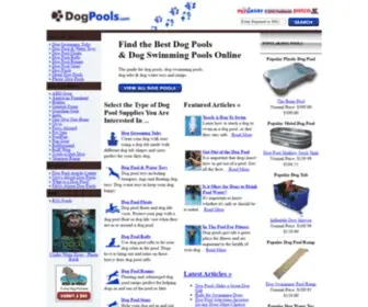 Dogpools.com(Dog Pools) Screenshot