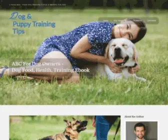 Dogpuppytrainingtips.com(Dog & Puppy Training Tips) Screenshot