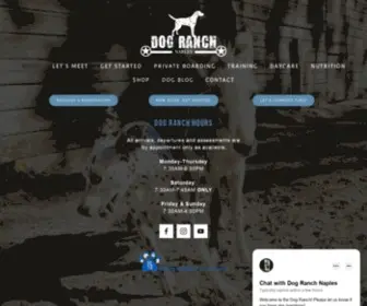 Dogranchnaples.com(The Dog Ranch) Screenshot