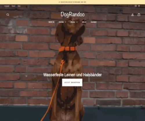 Dograndoo.de(Wir lieben Vierbeiner) Screenshot