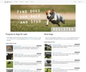 Dogs.ie(Puppies & Dogs for sale in Ireland) Screenshot