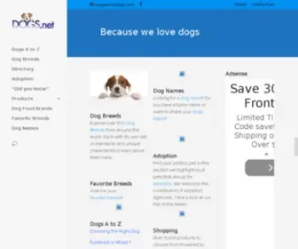 Dogs.net(Forsale Lander) Screenshot