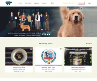 Dogs99.com(Find the best Dog Show Photos from all over India) Screenshot